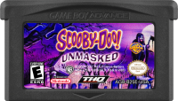Scooby Doo Unmasked GameBoy Advance US box art